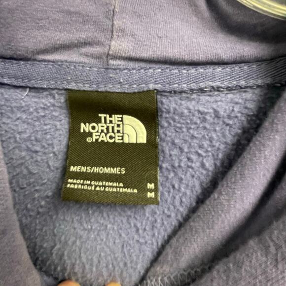 The North Face Mens Size Medium Graphic Logo Hoodie Pullover Purple Casual - Picture 4 of 4